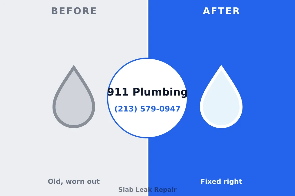 Before and after: plumbing company Hope Mills, NC